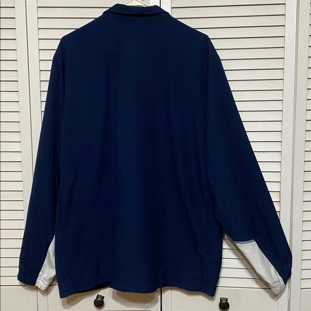 Nike Dri-Fit Navy Windbreaker Jacket Size XL
